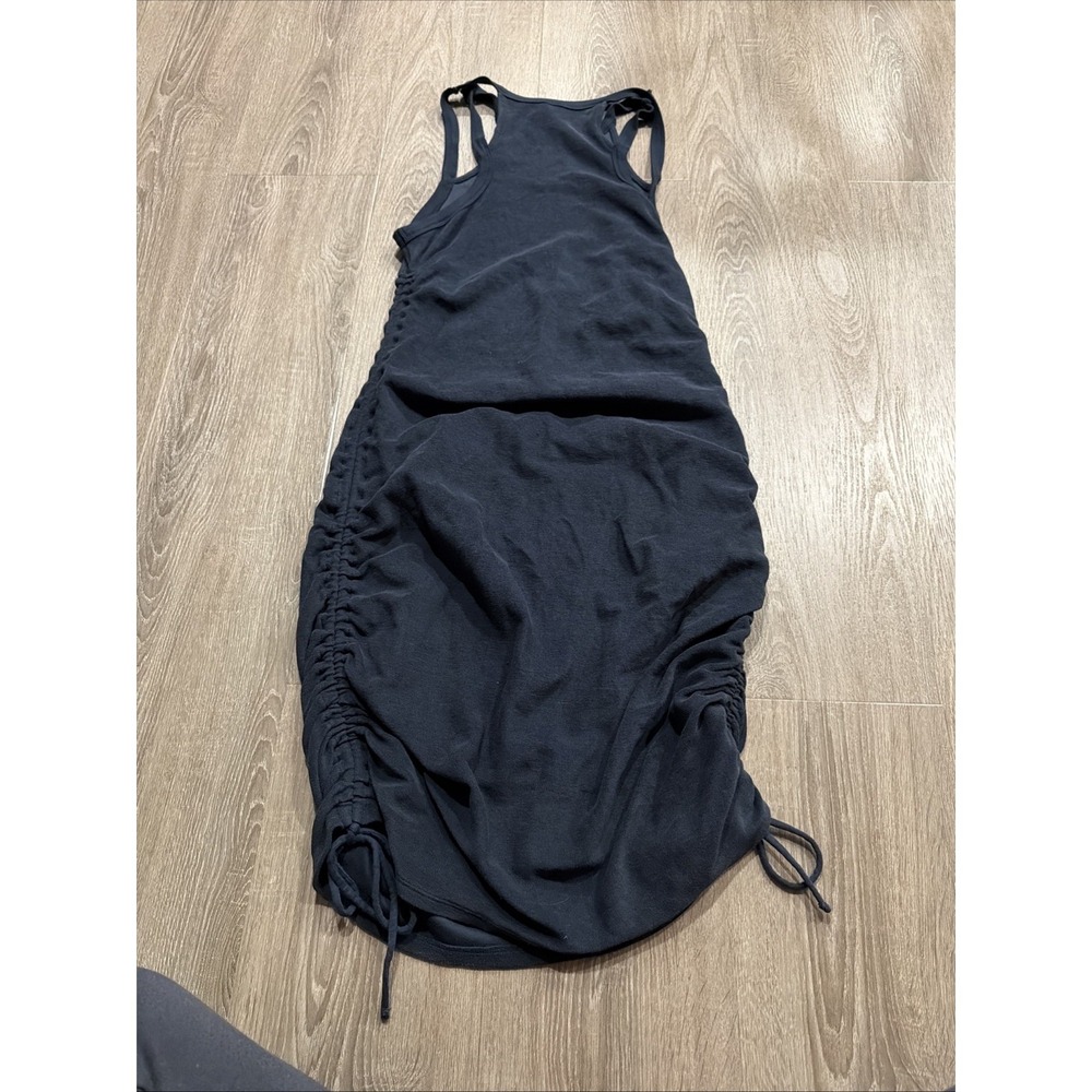 daily‎ practice anthropologie Bodycon Dress Navy Small - Picture 9 of 10